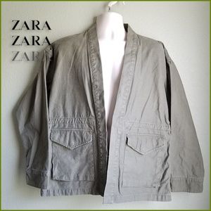 Zara Man open front Jacket